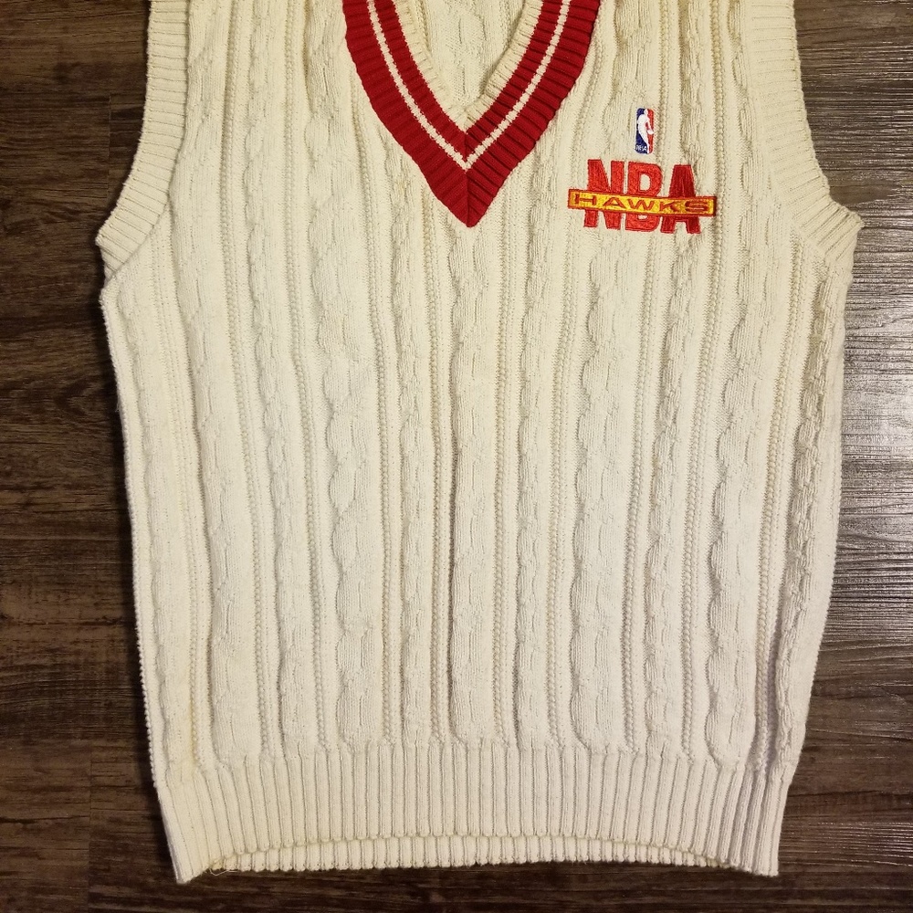 🚨🚨KEPT🚨🚨Vintage 80's Nutmeg ATL Hawks Vest - Picture 2 of 6